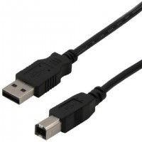 MCL 5m USB A/USB B câble USB USB 2.0 Noir