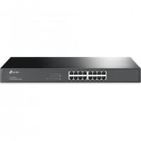 TP-Link TL-SG1016 commutateur r&eacute;seau Non-g&eacute;r&eacute; Gigabit Ethernet (10/100/1000) 1U Noir
