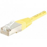 EXC 842101 câble de réseau Jaune 1 m Cat6 F/UTP (FTP)