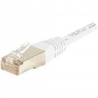 CUC Exertis Connect 856833 câble de réseau Blanc 0,5 m Cat6 S/FTP (S-STP)