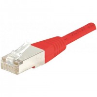 CUC Exertis Connect RJ-45, Cat5e, 0.5 m câble de réseau Rouge 0,5 m F/UTP (FTP)