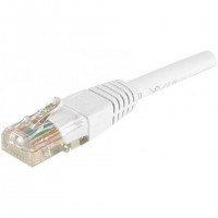 Dexlan RJ-45 Cat6 M/M 3m câble de réseau Blanc U/UTP (UTP)