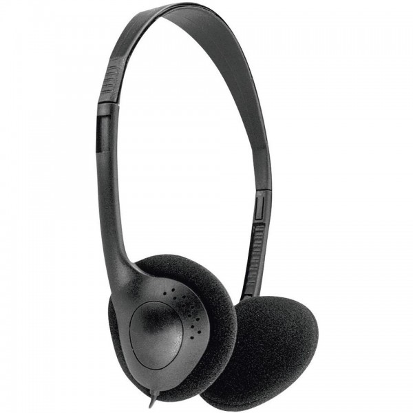Casque stéréo filaire Noir CUC Exertis Connect Jack 3.5 mm ...