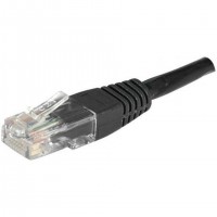 Dexlan RJ-45 Cat6 M/M 3m c&acirc;ble de r&eacute;seau Noir U/UTP (UTP)