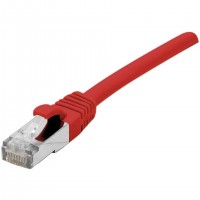 Dexlan Cat6 Snagless RJ45 FTP 3 m câble de réseau Rouge SF/UTP (S-FTP)