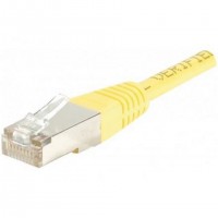 Dexlan 2m, RJ-45 câble de réseau Jaune Cat6 F/UTP (FTP)