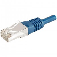Dexlan RJ-45, Cat.6a, 5 m câble de réseau Bleu Cat6a F/UTP (FTP)