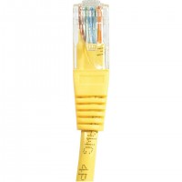 Dexlan 2m Cat5e UTP câble de réseau Jaune U/UTP (UTP)