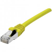 Dexlan Cat6 RJ45 FTP 1 M câble de réseau Jaune S/FTP (S-STP)