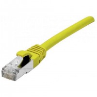 Dexlan Cat6 RJ45 FTP 2 M câble de réseau Jaune S/FTP (S-STP)