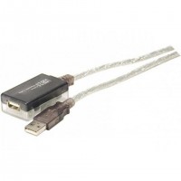CUC Exertis Connect 149213 câble USB USB 2.0 USB A Gris, Transparent