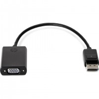 HP DisplayPort To VGA Adapter Noir