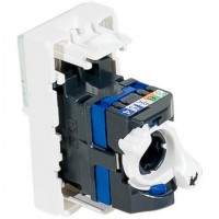 Legrand 076555 prise de courant RJ-45 Blanc