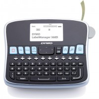 DYMO LabelManager 360D™ AZY imprimante pour étiquettes Transfert thermique 180 x 180 DPI 12 mm/sec Avec fil D1 AZERTY