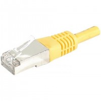 EXC 858330 c&acirc;ble de r&eacute;seau Jaune 0,5 m Cat6a S/FTP (S-STP)