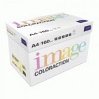 Pack de 5 Ramette de Papier ANTALIS Colorac - A4 - 160g - 5X250 Feuilles