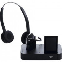 Jabra Pro 9460 Duo Casque Sans fil Arceau Bureau/Centre d'appels Micro-USB Noir