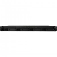 Synology RackStation RS815 serveur de stockage NAS Rack (1 U) Marvell MV78230 1 Go DDR3 Noir, Argent