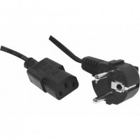 CUC Exertis Connect 808010 câble électrique Noir 1,8 m Coupleur C13 CEE7/4