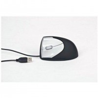 Souris Filaire Noir / Argenté DIVERS Verticale - USB - Gaucher - SRM80