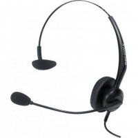 Dacomex 291010 écouteur/casque Avec fil Arceau Bureau/Centre d'appels Noir