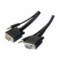 Cable SVGA Noir CUC Exertis Connect + audio - 3m