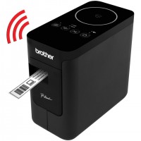 Brother PT-P750W imprimante pour étiquettes 180 x 180 DPI 30 mm/sec Avec fil &sans fil HSE/TZe Wifi