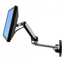 Ergotron LX Series LX Wall Mount LCD Arm support d'écran plat pour bureau 86,4 cm (34") Mur Aluminium