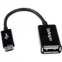 StarTech.com UUSBOTG c&acirc;ble USB USB 2.0 0,127 m Micro-USB B USB A 0,48 Gbit/s