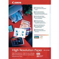 Papier Blanc CANON HR101 A3 - haute résolution - 100g/m² - 20 feuilles