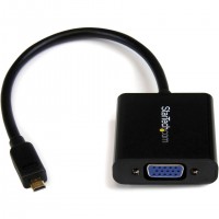 StarTech.com MCHD2VGAE2 câble vidéo et adaptateur Noir