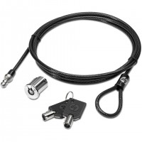 HP Docking Station Cable Lock câble antivol Noir 1,85 m