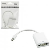 MCL CG-293CZ câble vidéo et adaptateur 0,1 m Mini DisplayPort DVI-D Blanc