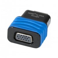 Dacomex 051238 changeur de genre de câble HDMI VGA Noir, Bleu