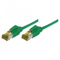 Tecline 5m Cat6a S/FTP câble de réseau Vert S/FTP (S-STP)
