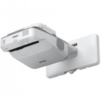 Epson EB-695Wi vidéo-projecteur Projecteur à focale ultra courte 3500 ANSI lumens 3LCD WXGA (1280x800) Blanc, Gris