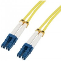 MCL 2m LC/LC OS2 câble de fibre optique Multicolore, Jaune