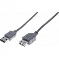 Hypertec 532414-HY câble USB USB 2.0 3 m USB A Gris