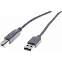 CUC Exertis Connect 532408 câble USB 1,8 m USB 2.0 USB A USB B Gris