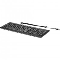 HP USB Keyboard for PC clavier Bureau Noir