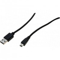 EXC 532418 câble USB 5 m USB 2.0 Mini-USB B USB A Noir