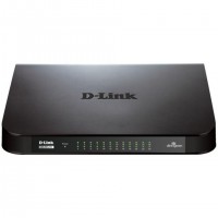 D-Link GO-SW-24G commutateur réseau Non-géré Gigabit Ethernet (10/100/1000) Noir
