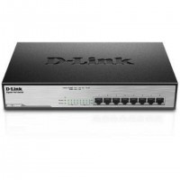 D-Link DGS-1008MP commutateur réseau Non-géré Gigabit Ethernet (10/100/1000) Connexion Ethernet, supportant l'alimentation via c