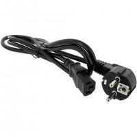 MCL Power Cable Black 5.0m Noir 5 m Prise d'alimentation type F Coupleur C13