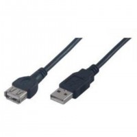 MCL MC922AMF-2M/N câble USB USB 2.0 USB A Noir