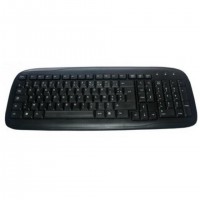 MCL ACK-298/N clavier Universel USB AZERTY Français Noir
