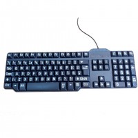 MCL ACK-404 clavier Universel USB AZERTY Fran&ccedil;ais Noir