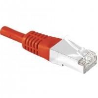Dexlan RJ-45 Cat6 M/M 0.7m câble de réseau Rouge 0,7 m S/FTP (S-STP)