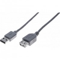 EXC 532413 câble USB 1,8 m USB 2.0 USB A Gris