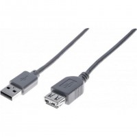 EXC 532413 câble USB USB 2.0 1,8 m USB A Gris